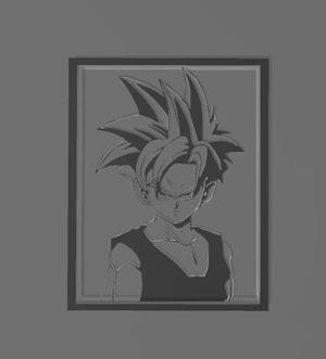 Gohan Wallart Decoration Dragon ball z