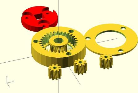Parametric planetary gear