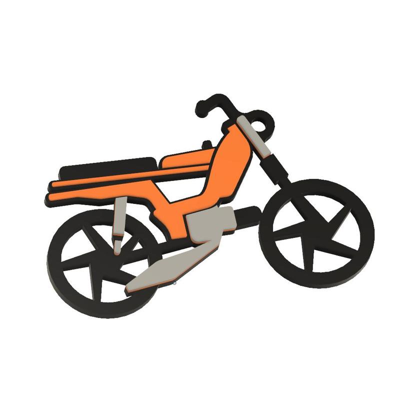 Zanella Competition Motorcycle Key Ring