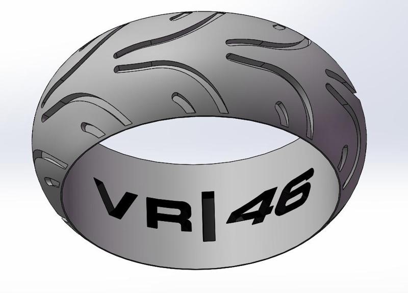 MOTORCYCLE COVER RING VR 46