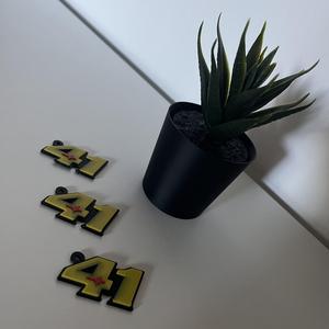 ALEIX ESPARGARO 41 (MOTOGP) KEYCHAIN