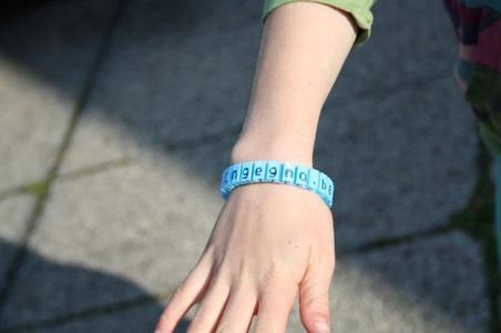 Customizable flexible name bracelet - full version