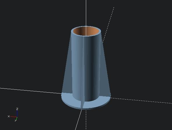 Flux syringe cap