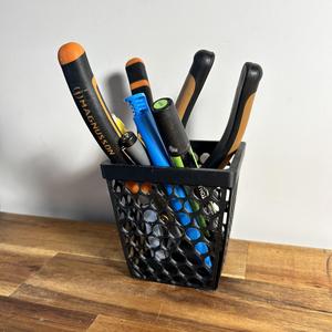 fast and economic foldable pencil case, pot à crayon pliant rapide et economique