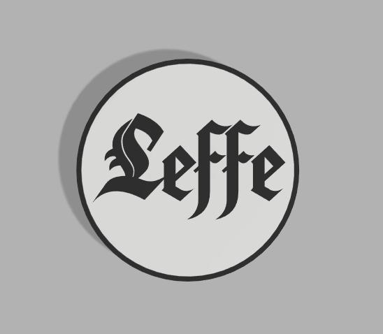 Leffe coaster