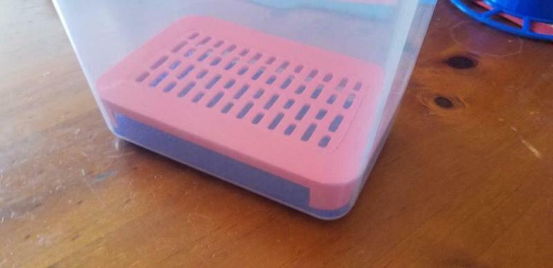 Ikea 365 4.2L - Platform with Removable Grate - Drybox for Silica Gel/Spools etc.