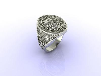 Gents Ring - Mens Ring STL READY FILES  Jewelry Rings For Men