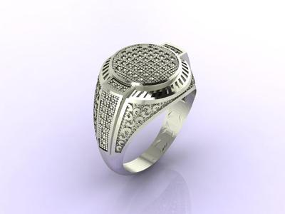 Gents Ring - Mens Ring STL READY FILES  Jewelry Rings For Men
