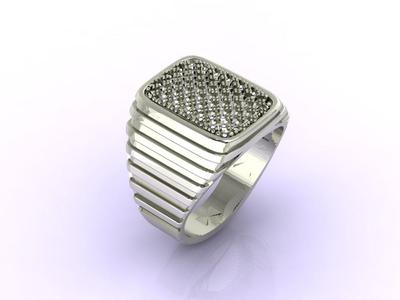 Gents Ring - Mens Ring STL READY FILES  Jewelry Rings For Men