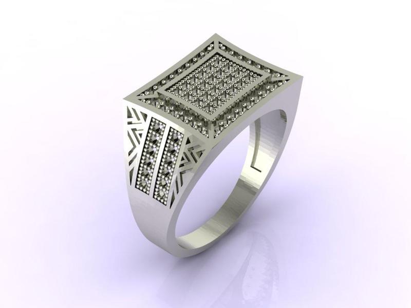 Gents Ring - Mens Ring STL READY FILES  Jewelry Rings For Men