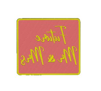 Future Mr and Mrs stamp