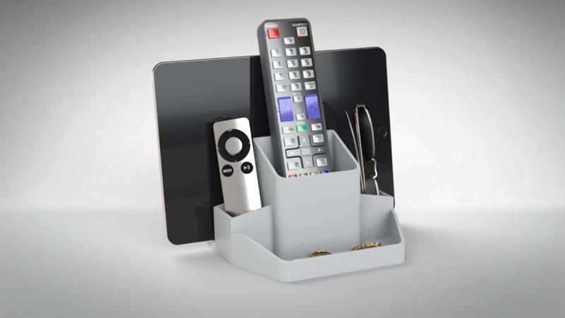 Night Stand Organizer with Tablet Holder