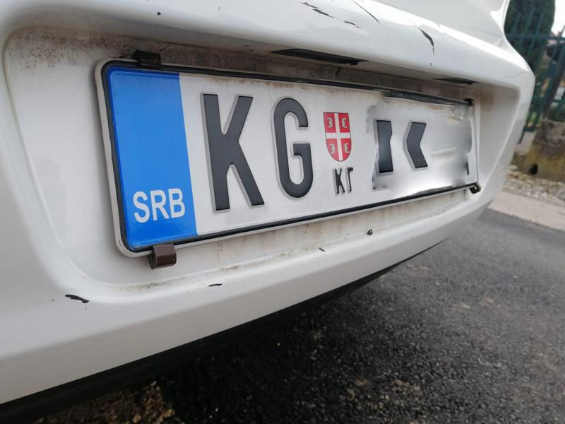 Licence plate holder (frameless)-EU