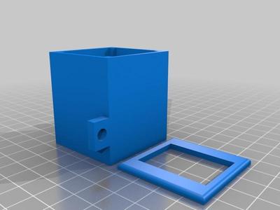 Case for standard 6pole rocker switch , fits 30x30 extrusion