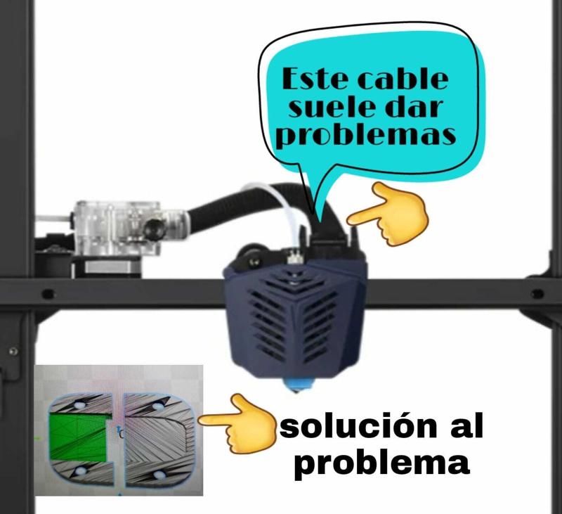 hotend cable clamp anycubic kobra plus