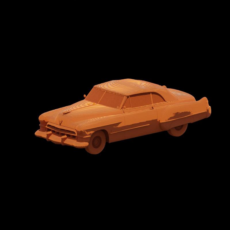 Cadillac Series 62 1949 3D Model for Classic American Car Collectors
