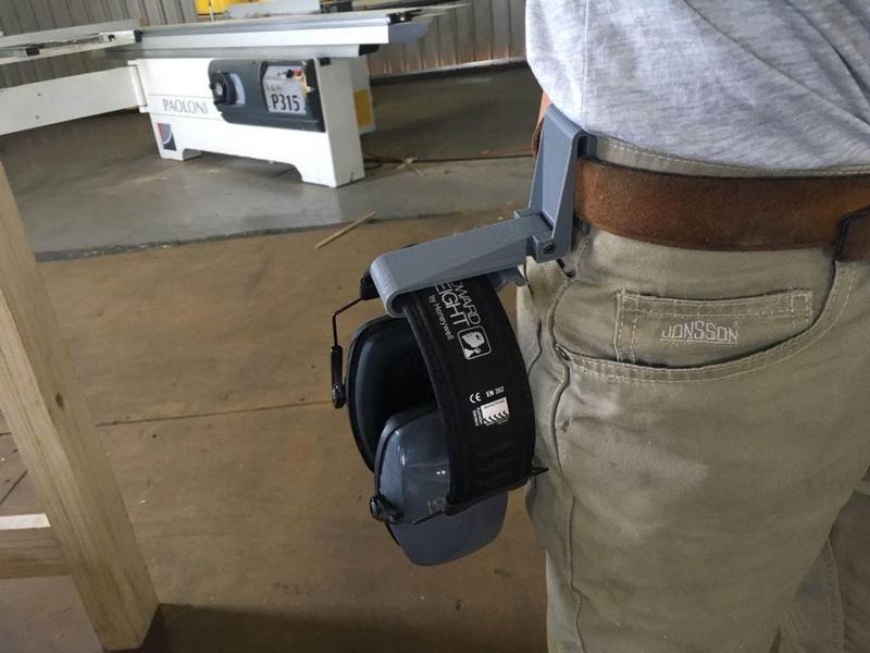 HOWARD LEIGHT LEIGHTNING L1 EAR MUFF BELT CLIP