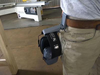 HOWARD LEIGHT LEIGHTNING L1 EAR MUFF BELT CLIP