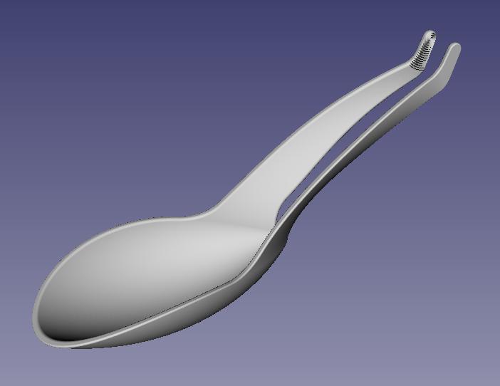 Shovel and tweezers for sow