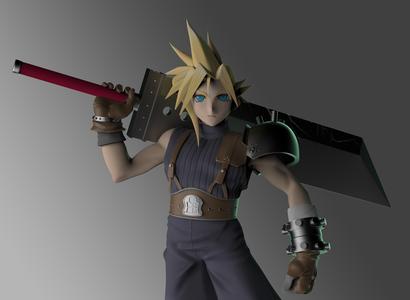 Cloud Strife fanart
