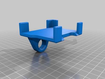 Virhuck or GTeng FPV Watch FrSky Taranis QX7 Mount Modified