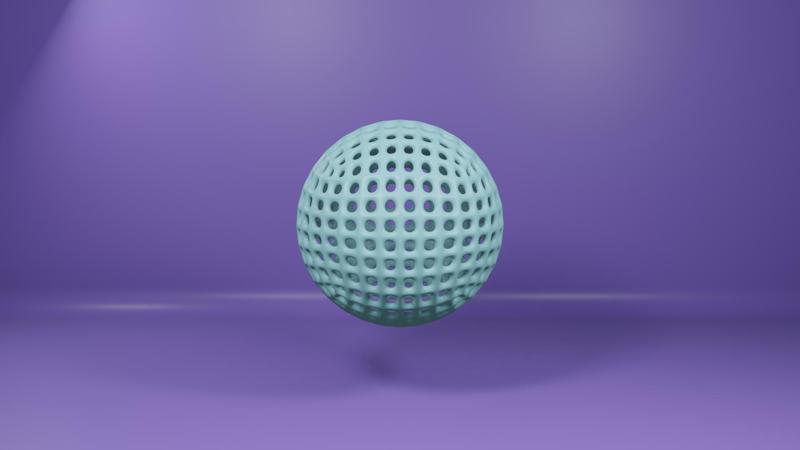 Whiffle Ball / Beach Ball, Geodesic, Baseball, Beach