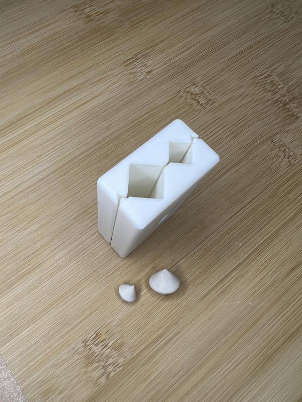 3D MODEL OF Diamond BEAD ROLLER 10 MM, 15 MM FOR POLYMER CLAY.