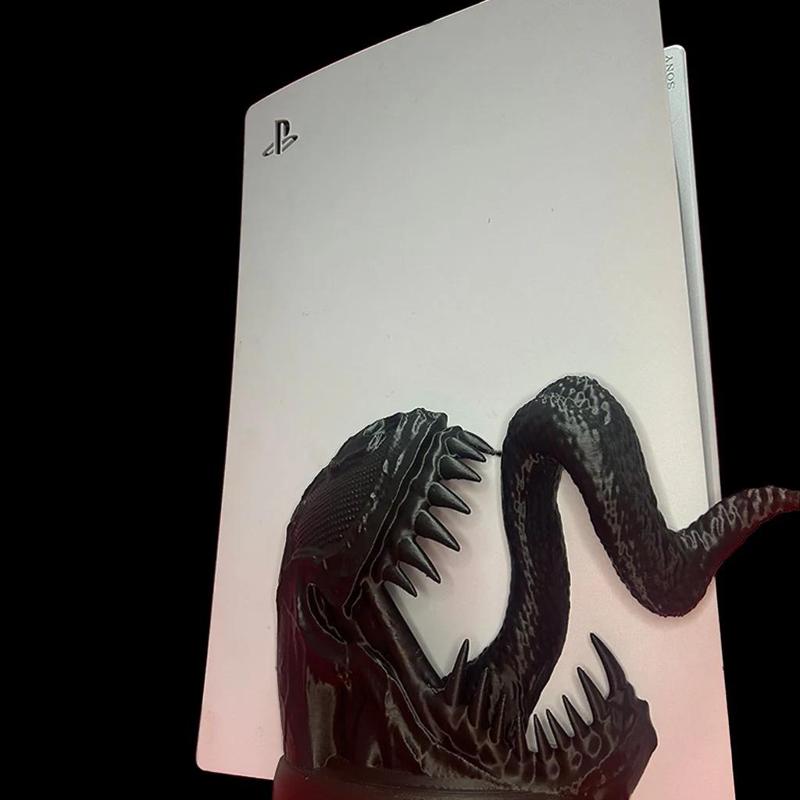3D Printed Venom PlayStation 5 Stand – Exclusively on Technast