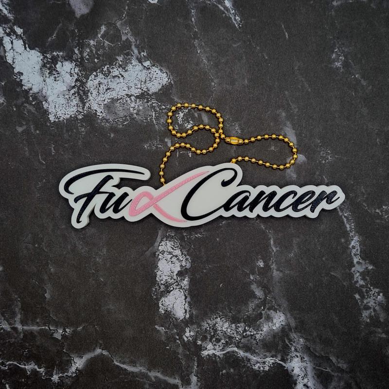 F*ck Cancer Charm - JCreateNZ