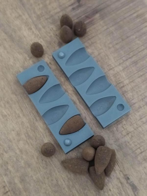 Backflow incense X4 cones mold