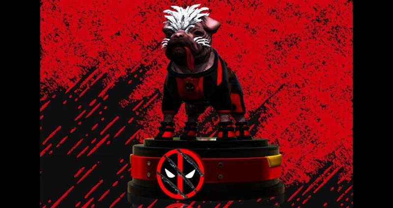 DOGPOOL DEADPOOL MOVIE WOLVERINE WOLVERINE PEGGY MARVEL