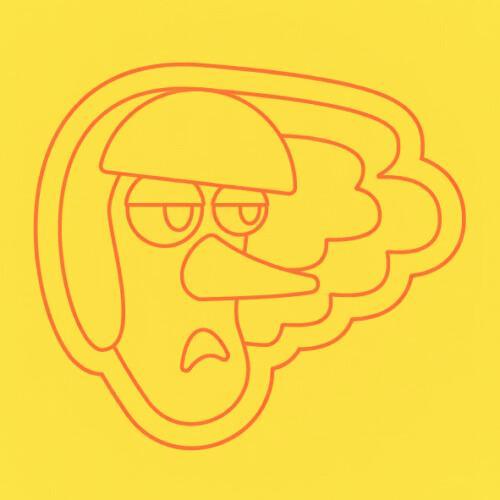 Cara Intensamente Aburrimiento silueta cortante para galletas