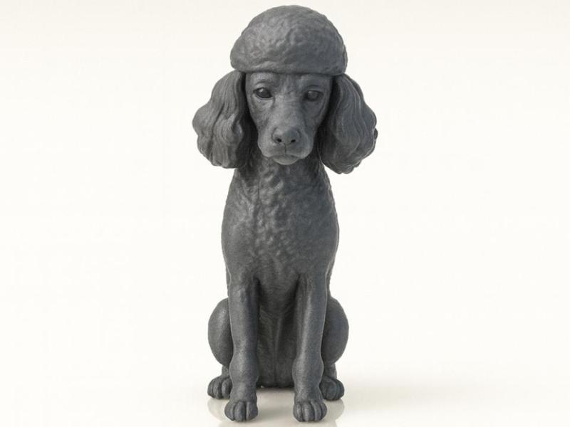 Poodle – 3D Printable Dog Statue