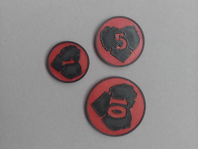 Darkest Dungeon wound tokens