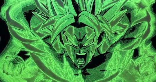 Broly glow in the dark hueforge
