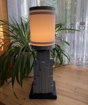 Manhattan Skyline Abstract Lamp