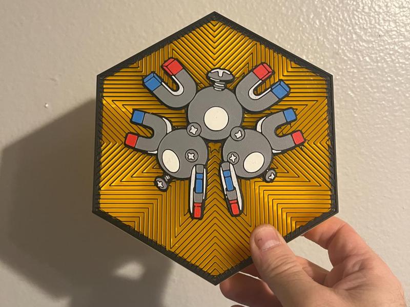 82 Magneton Hex Wall Art