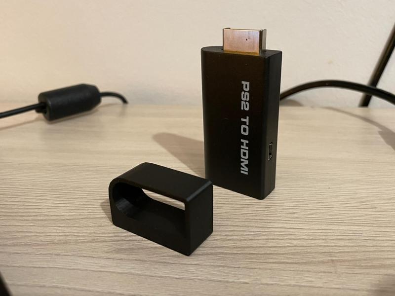 PlayStation 2 to HDMI Adapter Support Bracket