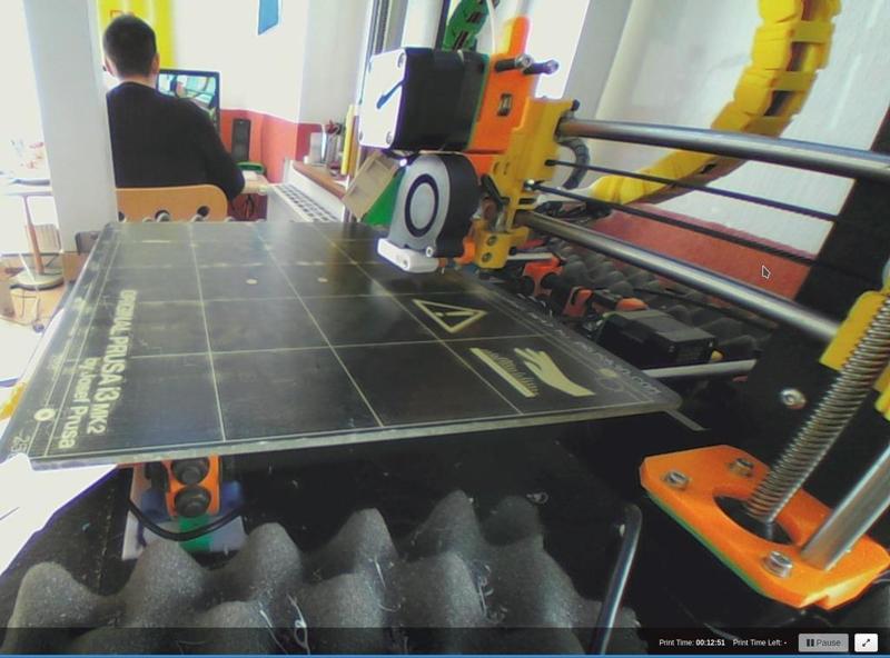 Prusa i3 Mk2S Camera Mount for Genius WideCam F100