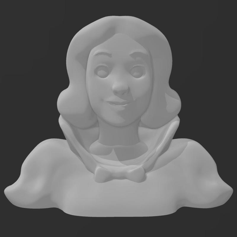 Snow White Head Bust