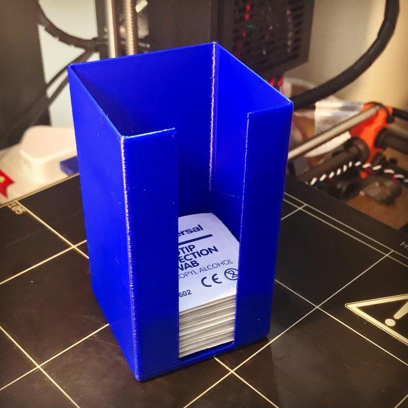 Alcohol Wipe Storage Tower