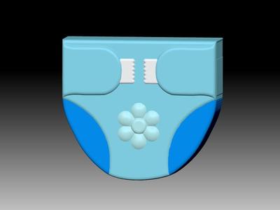 DIAPER SOLID SHAMPOO AND MOLD FOR SOAP PUMP