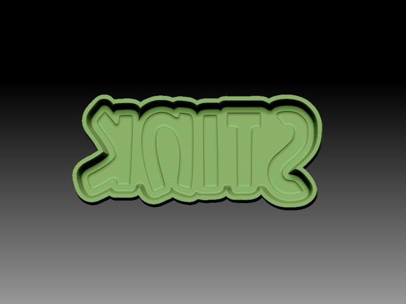 STINK STANK STUNK 3 PARTS BATH BOMB MOLD