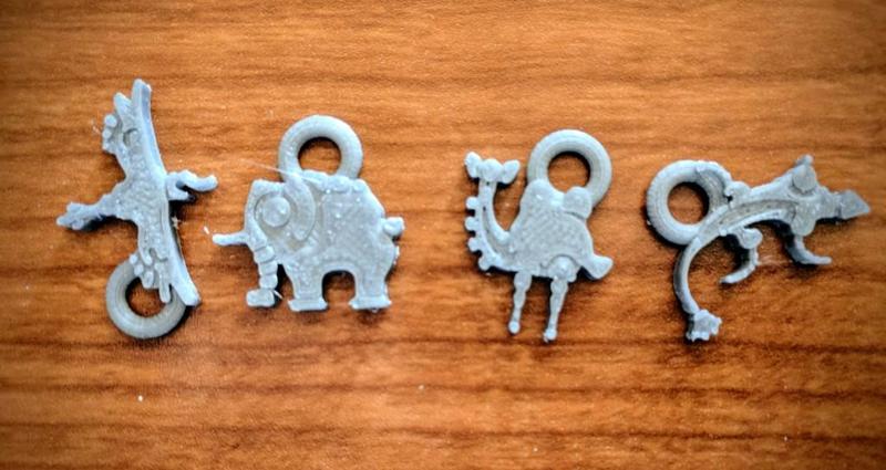 Divine Beast Pendants