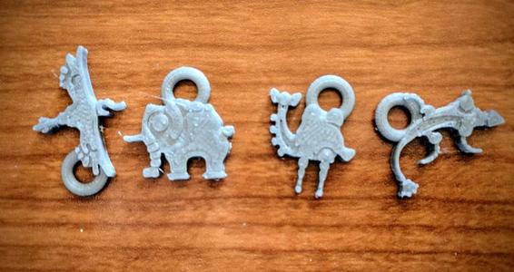 Divine Beast Pendants