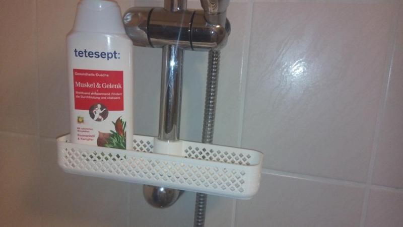 Shower tray for 25mm tube