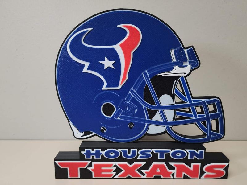 Houston Texans Wall or Desk Display