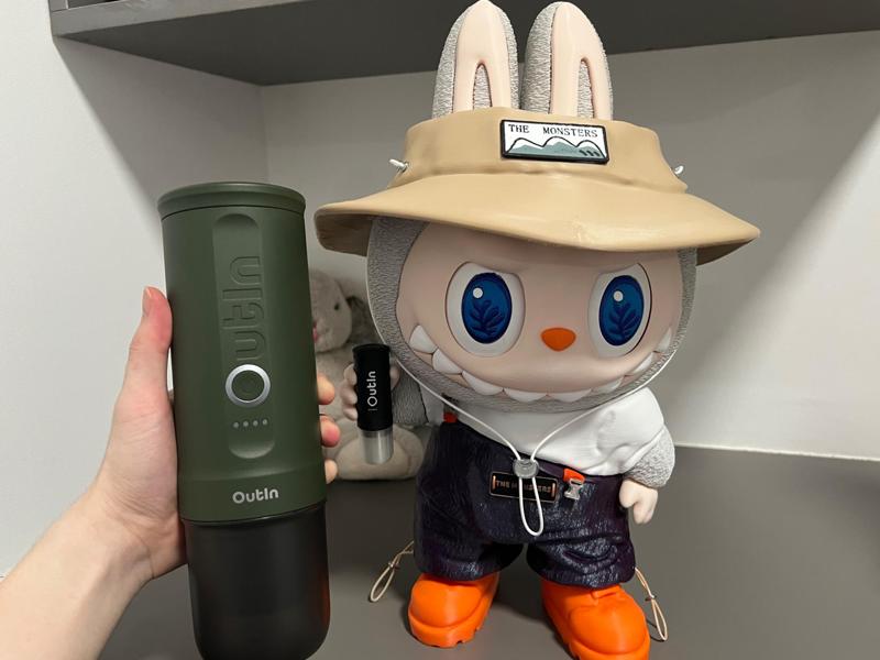 Labubu (FALL IN WILD) Outin Coffee Cup - 40CM Tall (Full Machine Compatible) Fully Disassembled Version