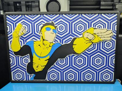 Invincible Mosaic Wall Art with Hanger