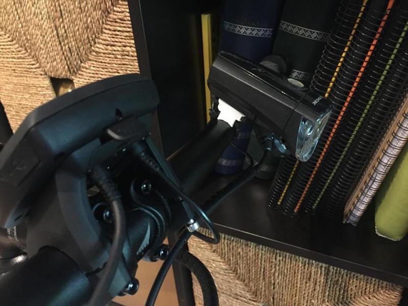 ziptie mount for Trelock Bikelamp LS 950/350 / Trelock Variotexhalter ZL 700